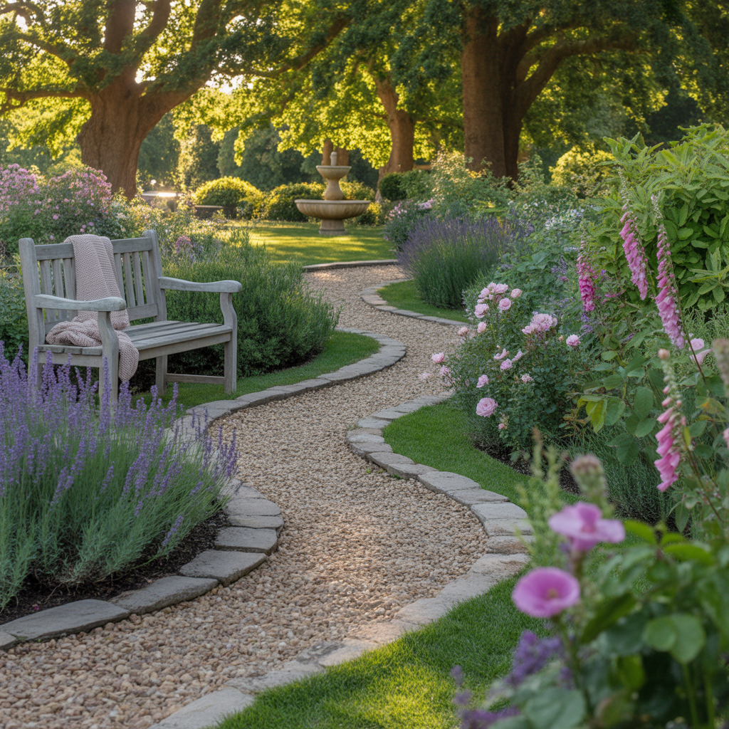 ideas for gravel pathway