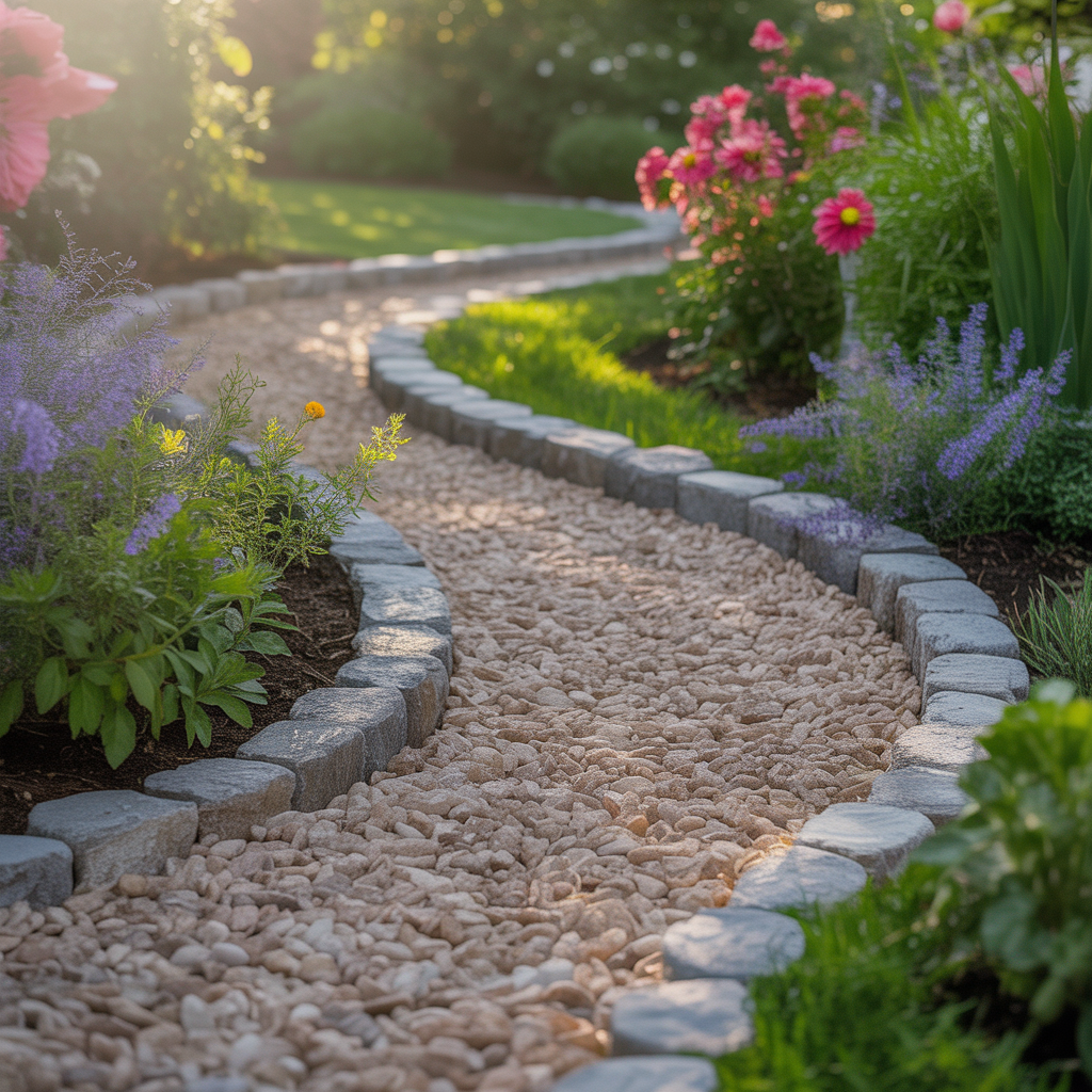 ideas for gravel pathway