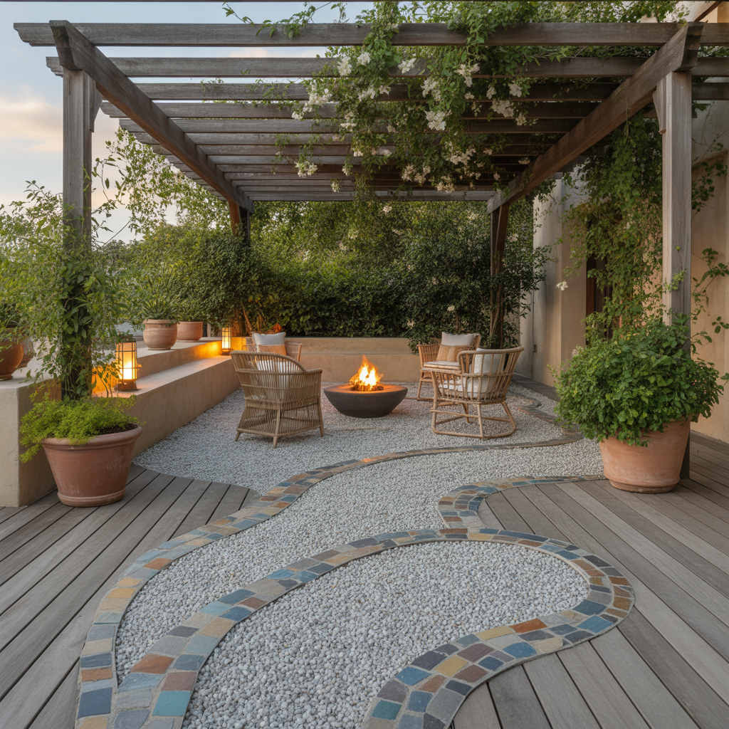 ideas for gravel patio