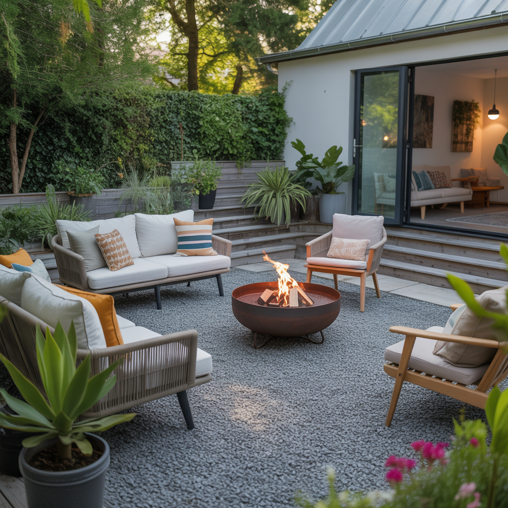 ideas for gravel patio