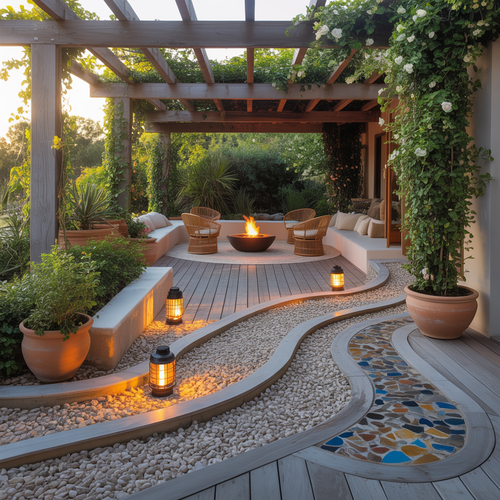 ideas for gravel patio