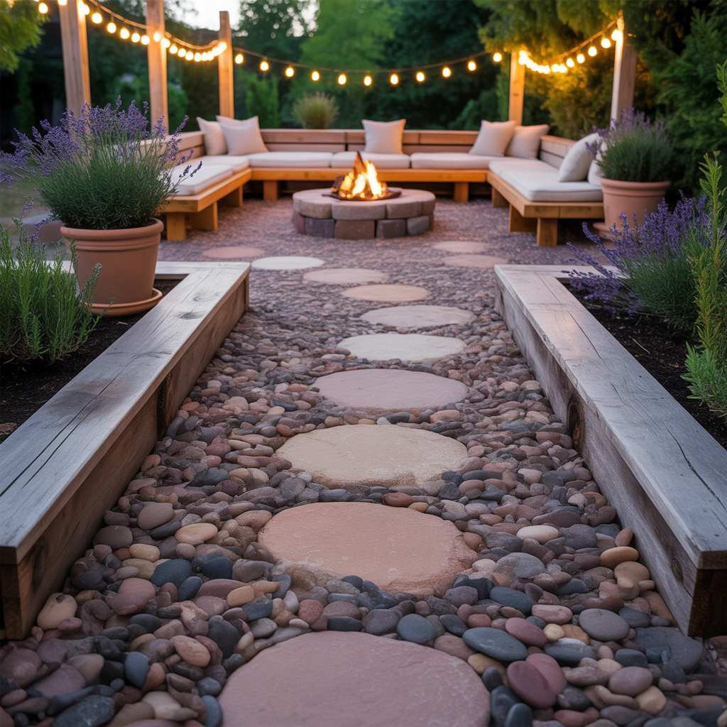 ideas for gravel patio