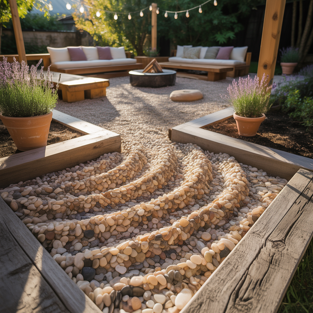 ideas for gravel patio