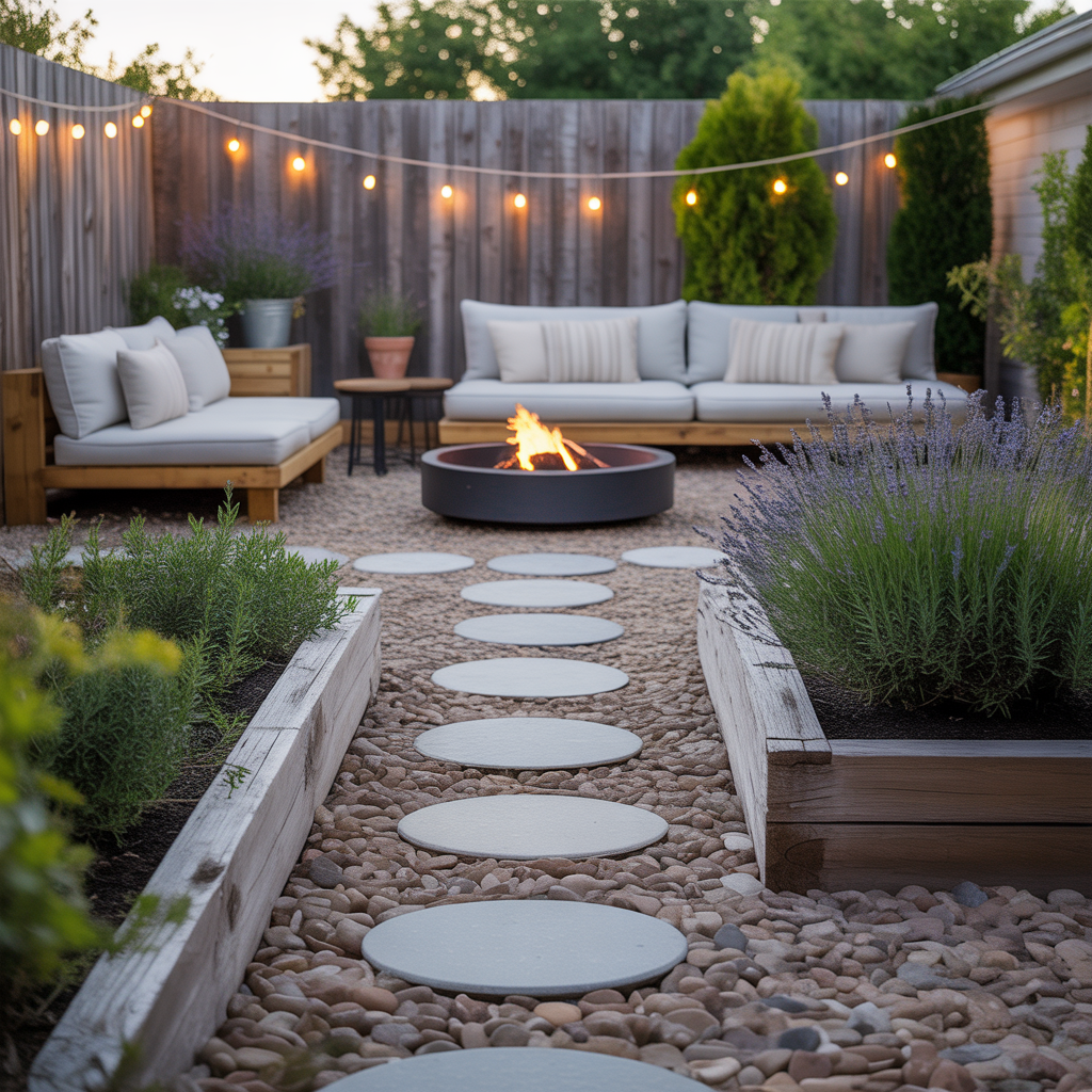 ideas for gravel patio