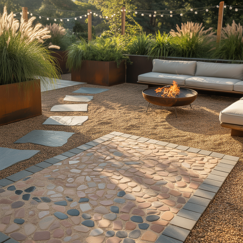 ideas for gravel patio