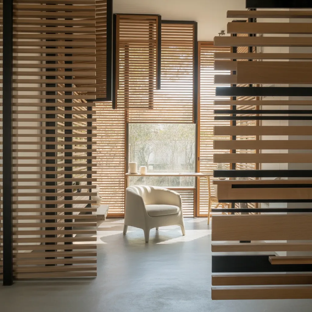 ideas for half window blinds