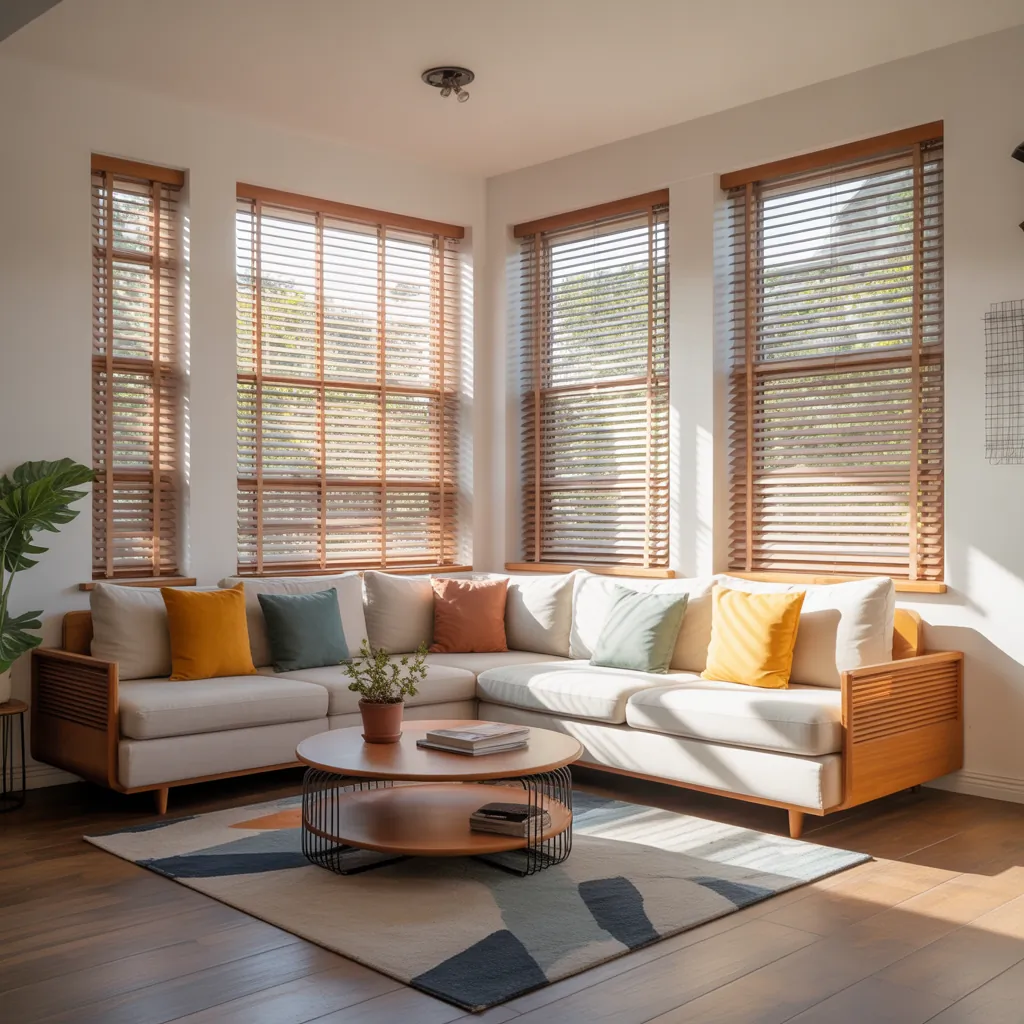 ideas for half window blinds