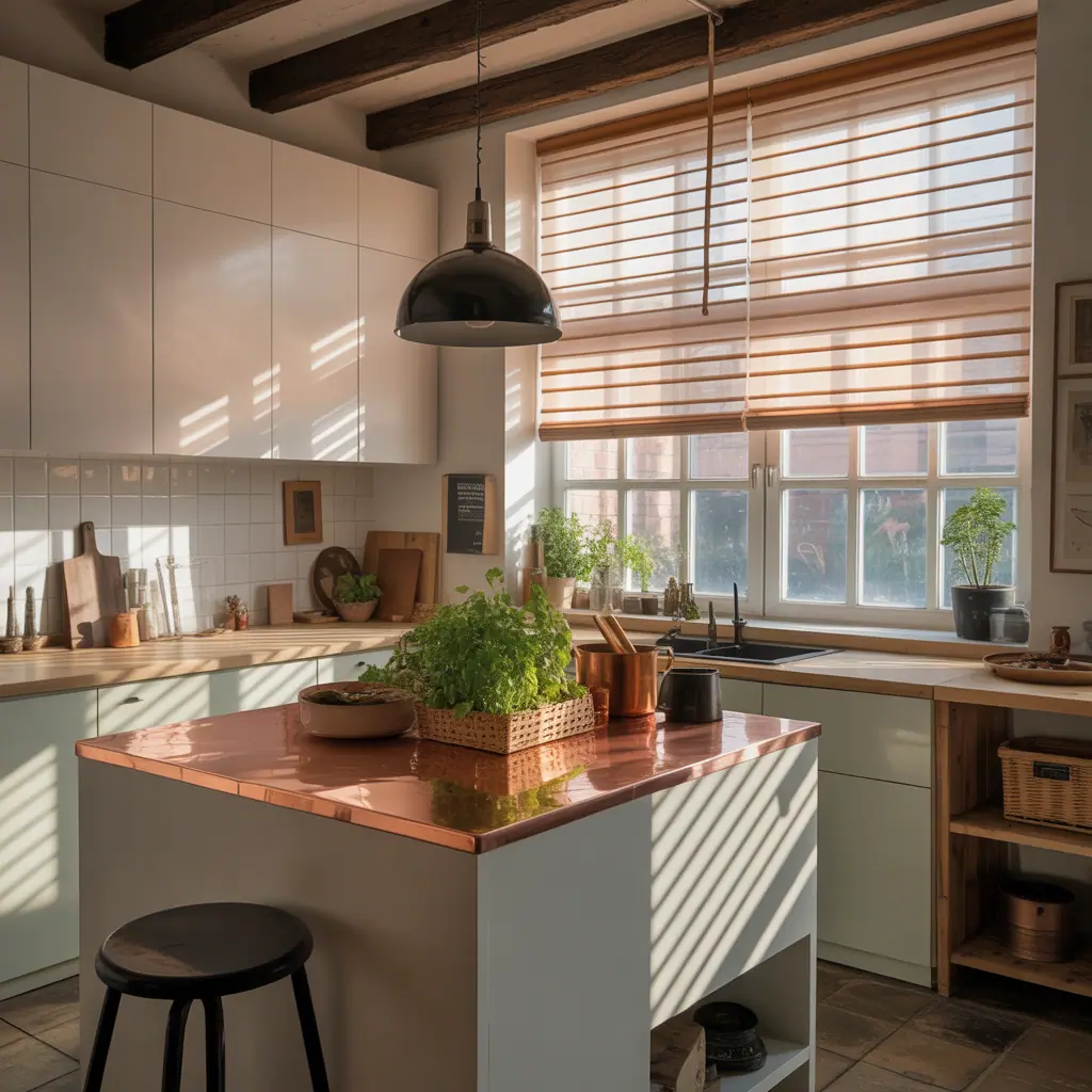 ideas for half window blinds