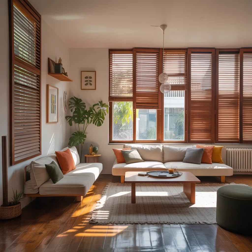 ideas for half window blinds