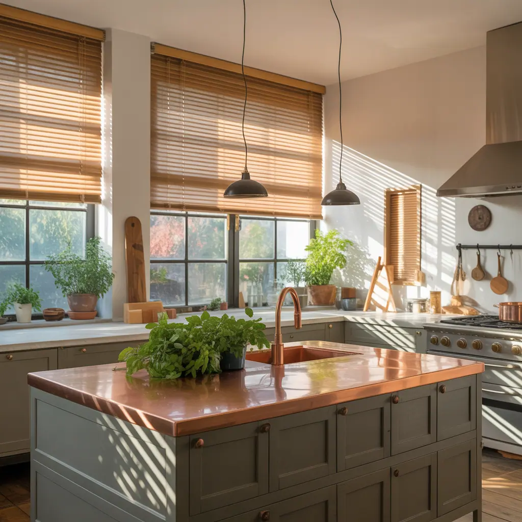 ideas for half window blinds