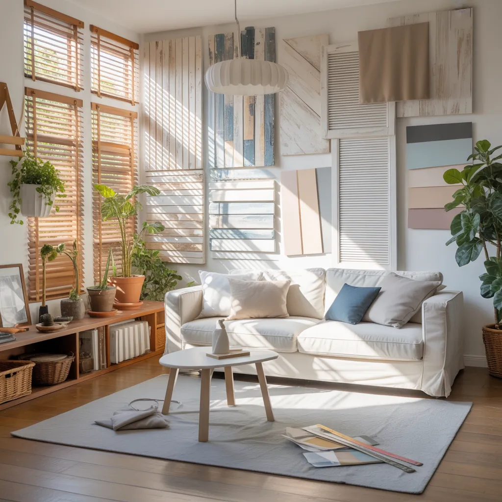 ideas for half window blinds