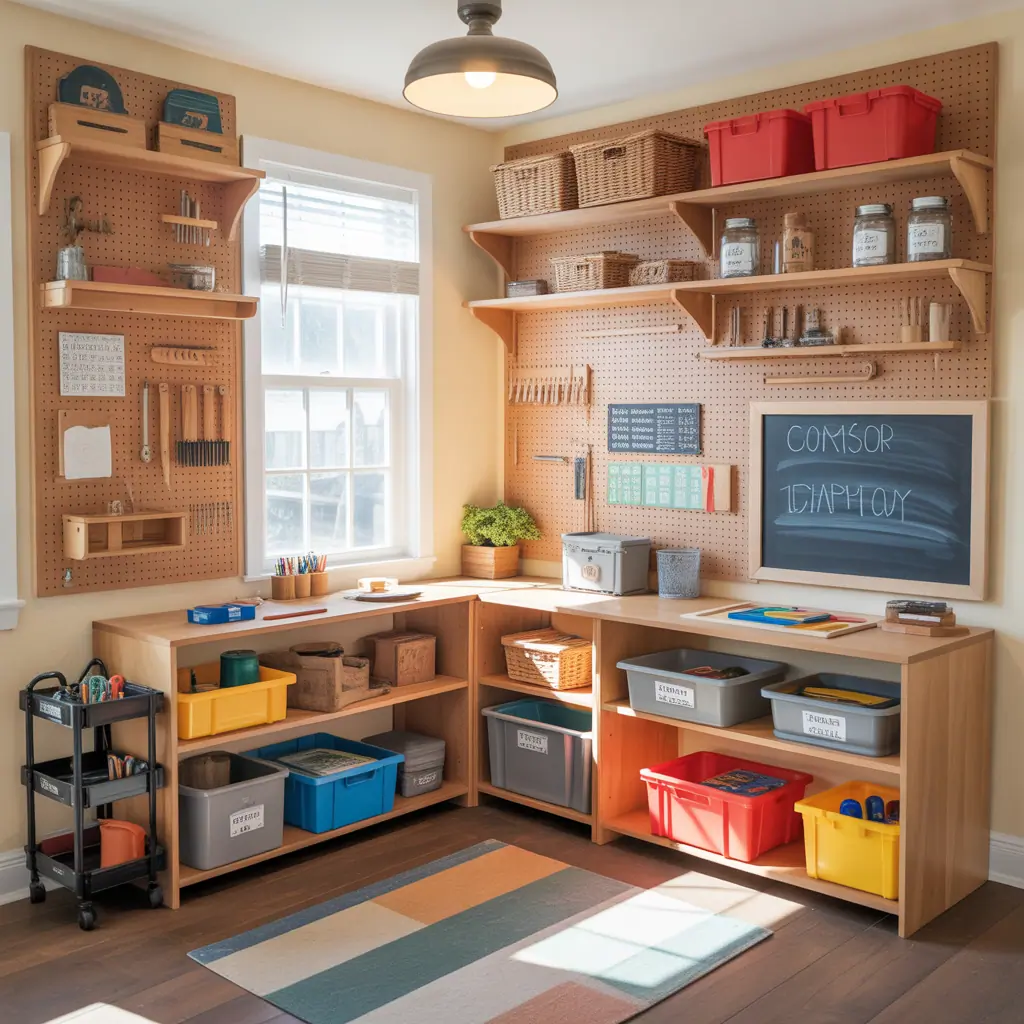 ideas for homeschool organization