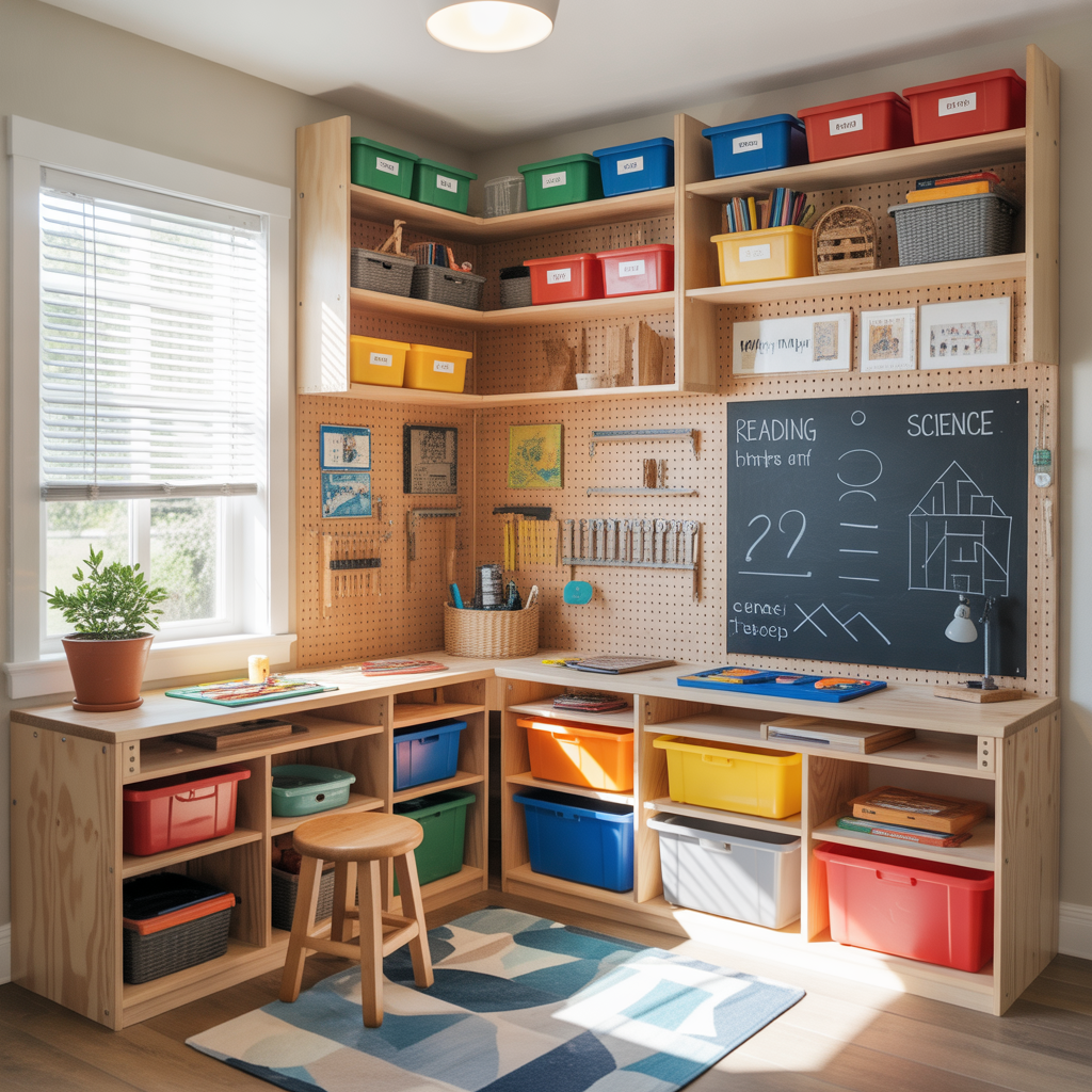 ideas for homeschool organization