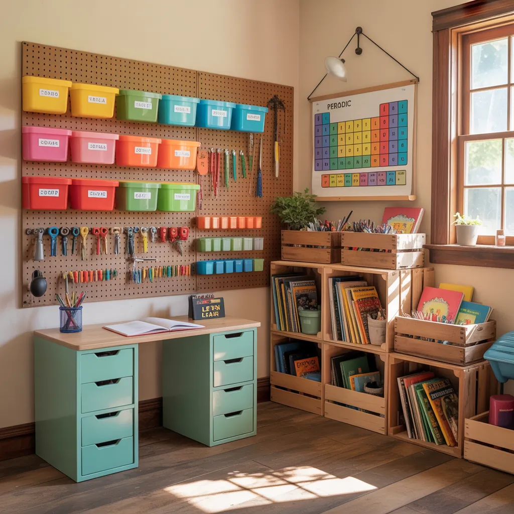 ideas for homeschool organization