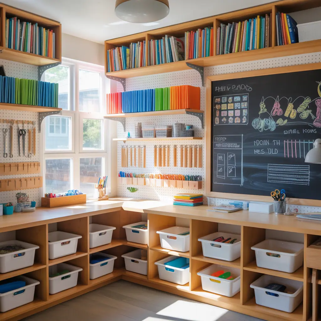 ideas for homeschool organization