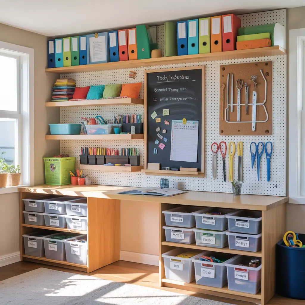 ideas for homeschool organization