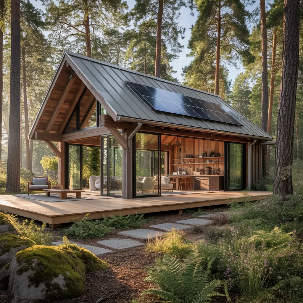 ideas for houses woods