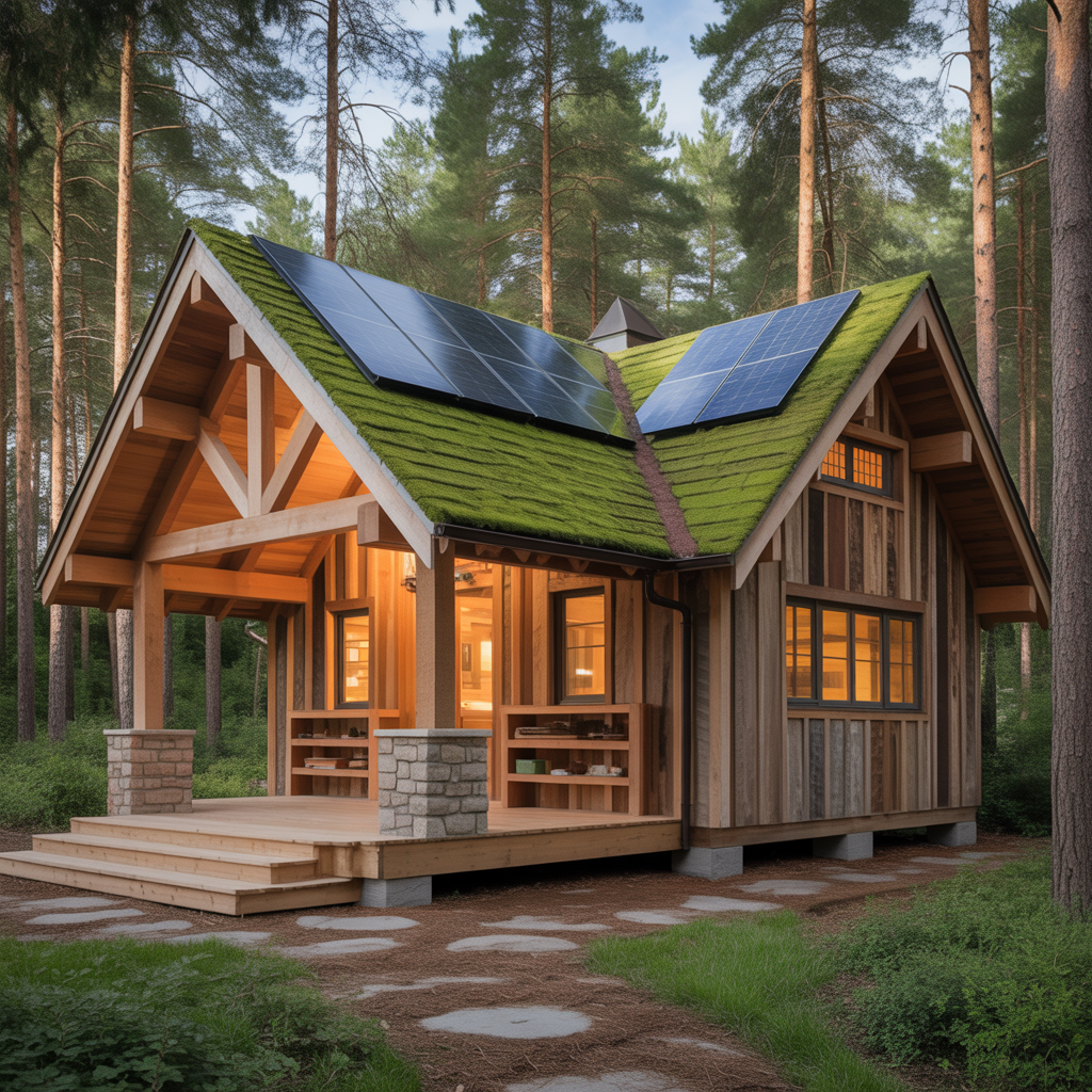 ideas for houses woods