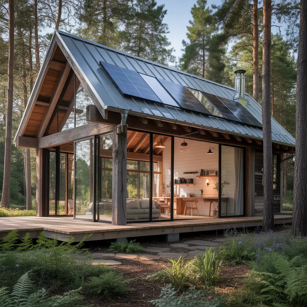 ideas for houses woods