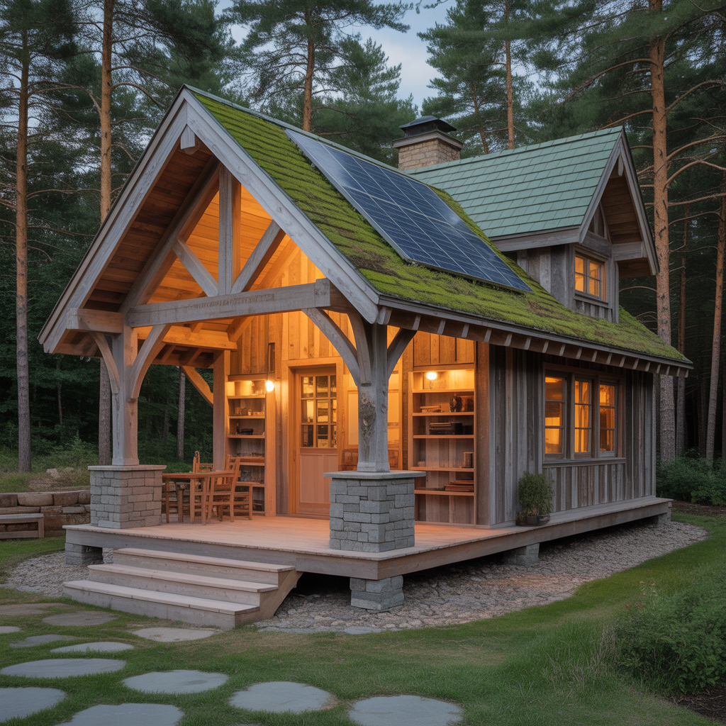 ideas for houses woods