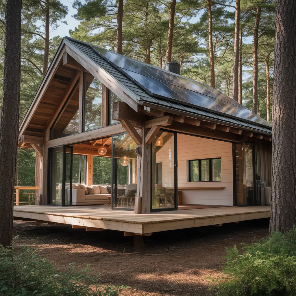 ideas for houses woods