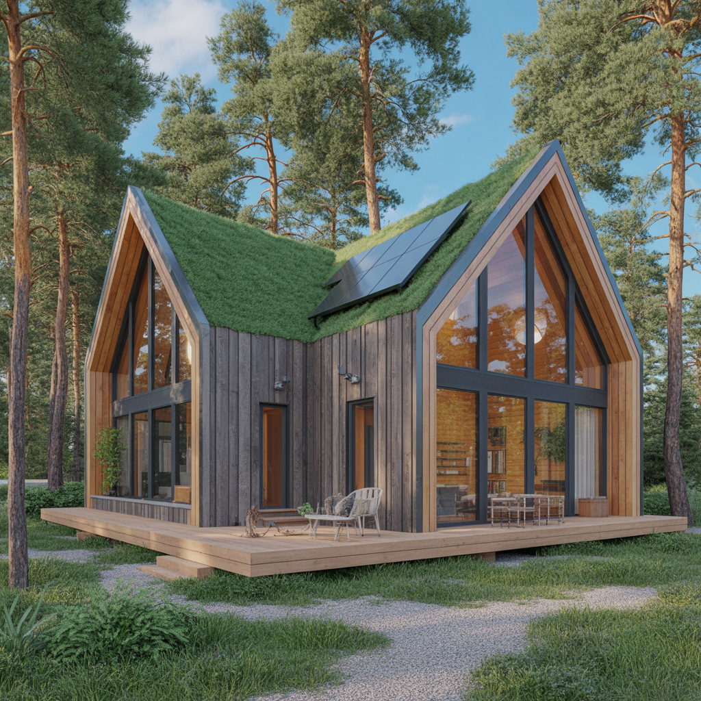 ideas for houses woods