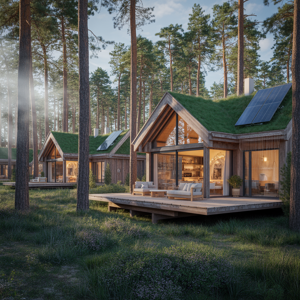 ideas for houses woods
