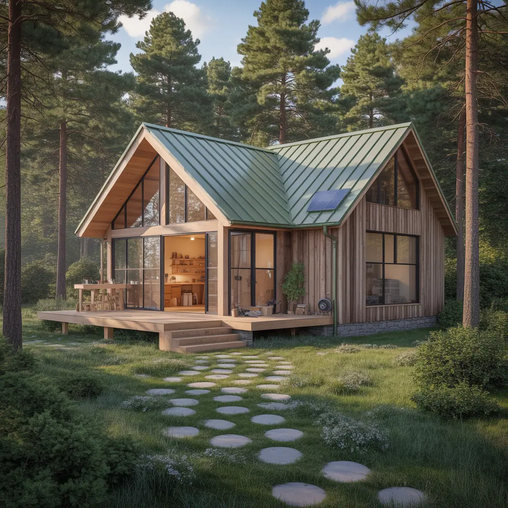 ideas for houses woods