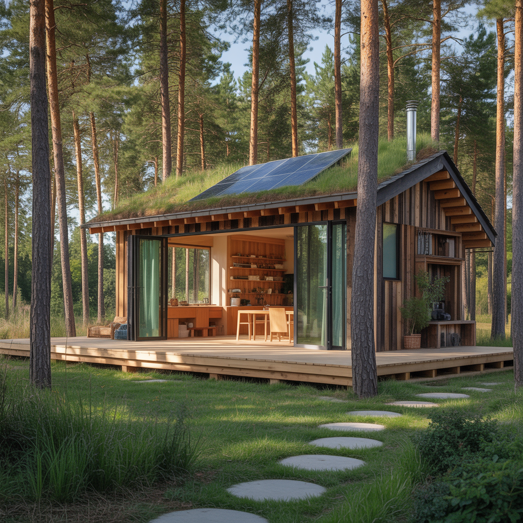 ideas for houses woods