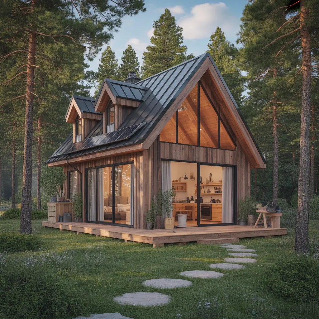 ideas for houses woods