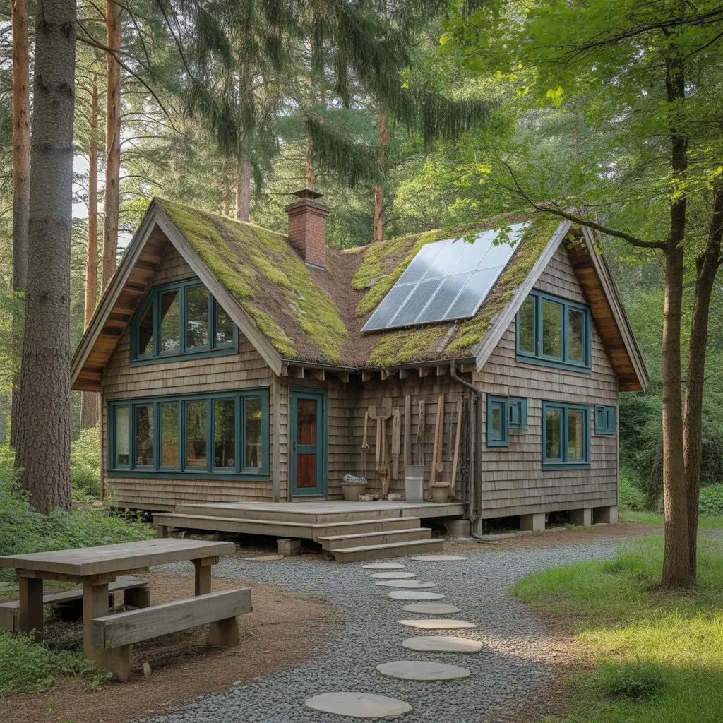 ideas for houses woods