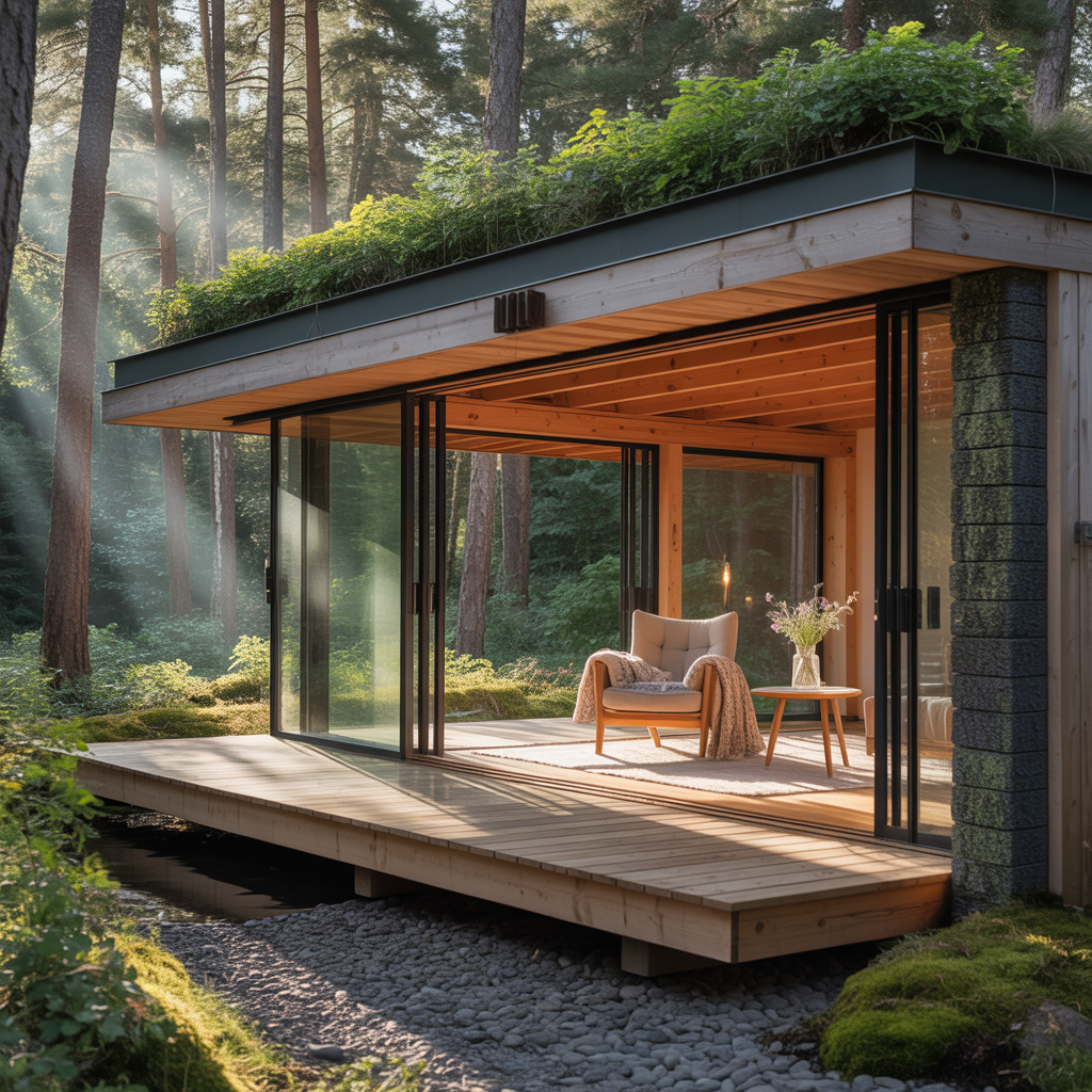 ideas for houses woods