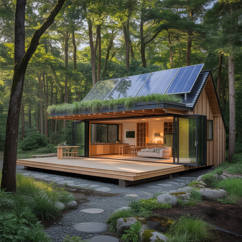 ideas for houses woods