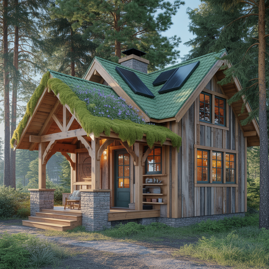 ideas for houses woods