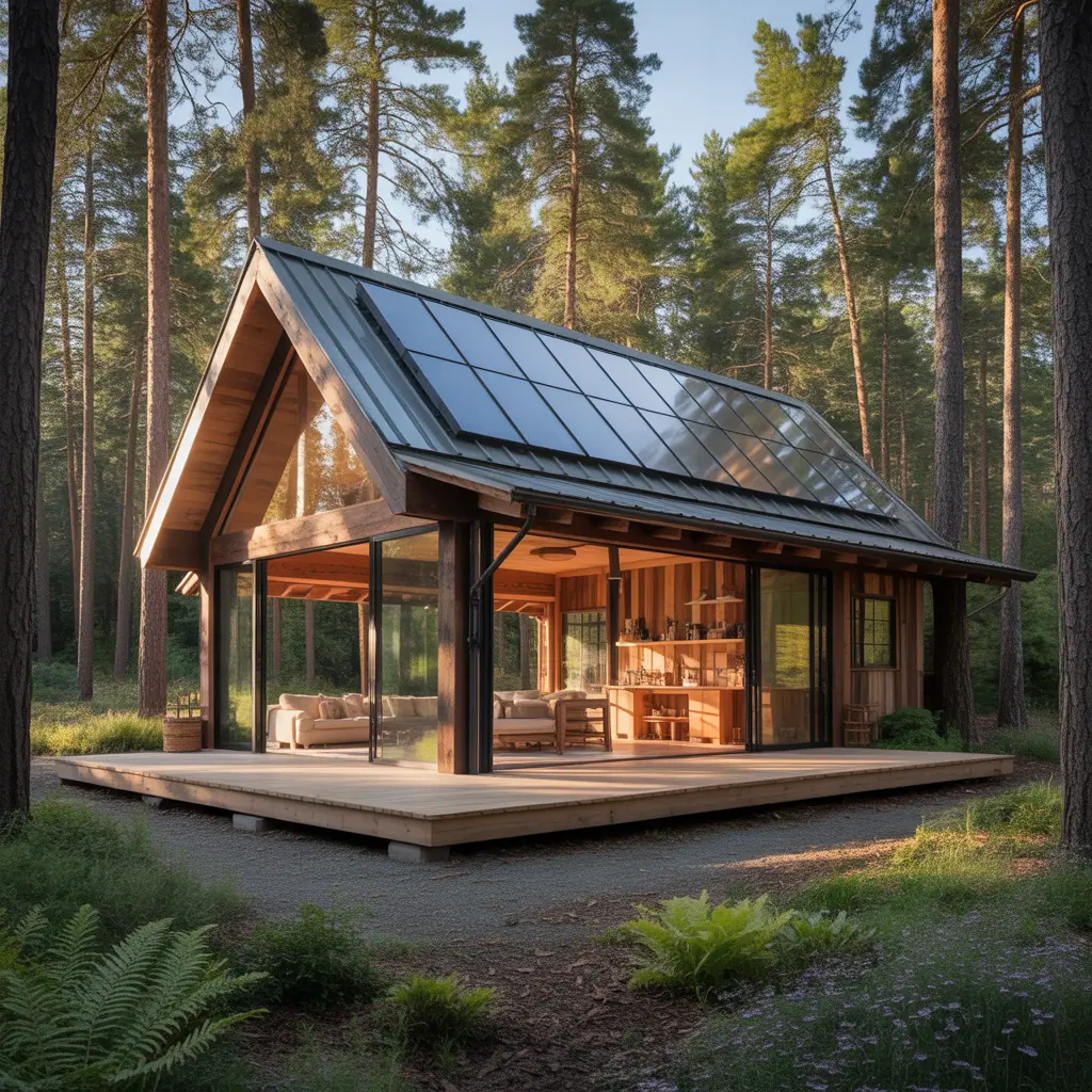 ideas for houses woods