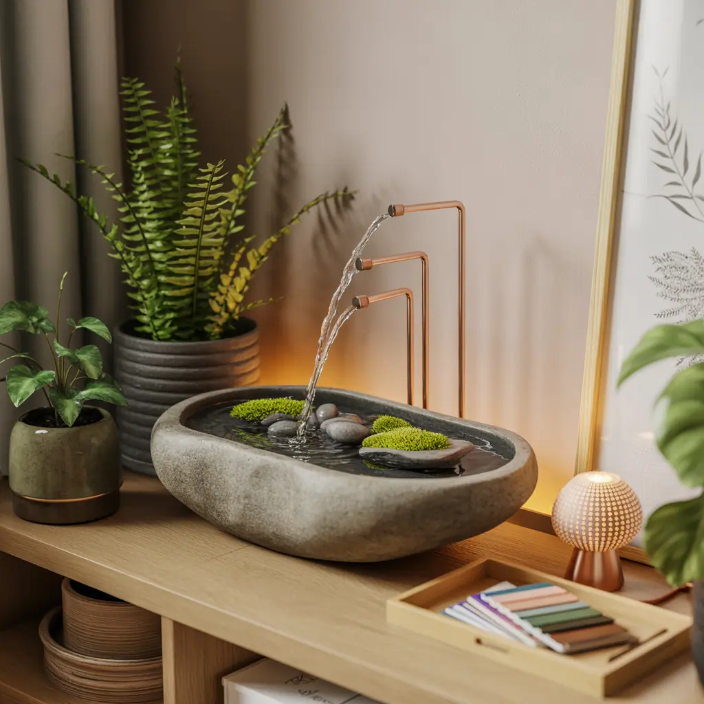 ideas for indoor fountain