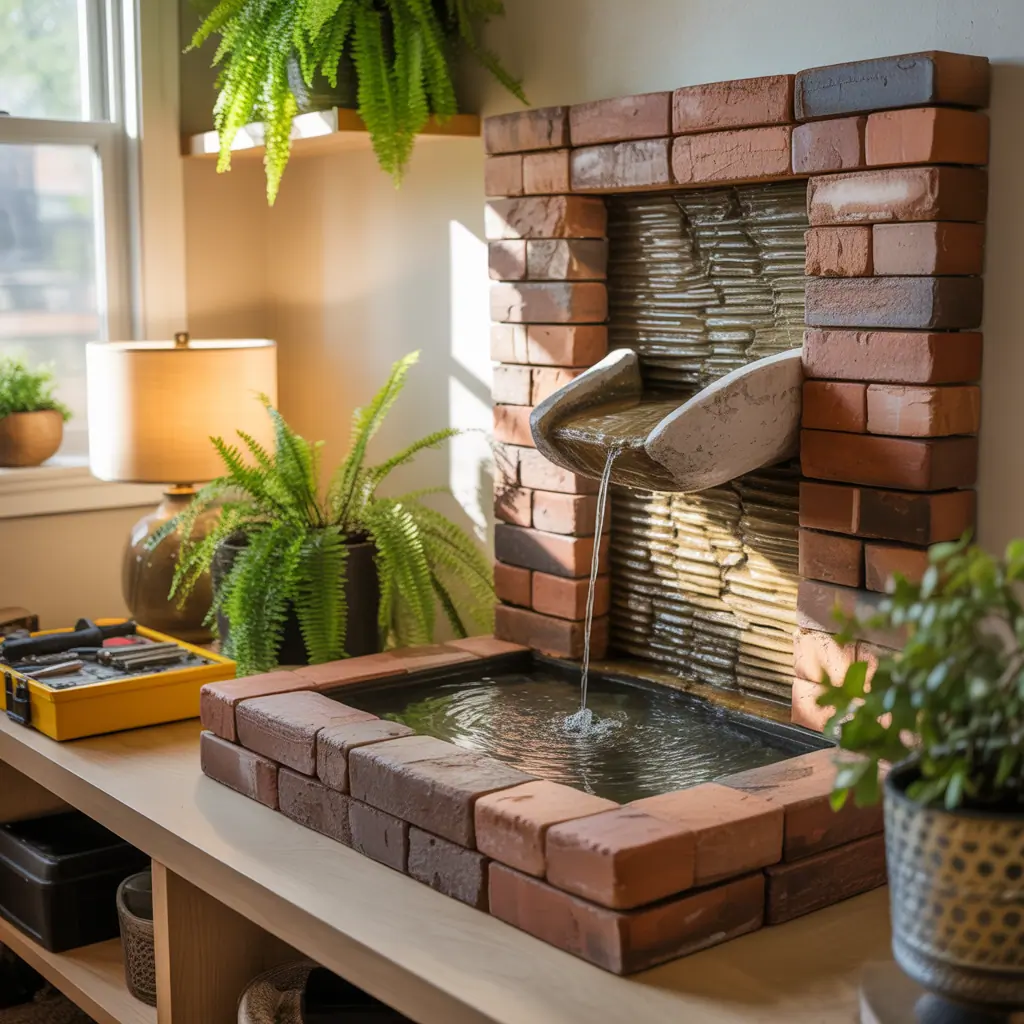 ideas for indoor fountain