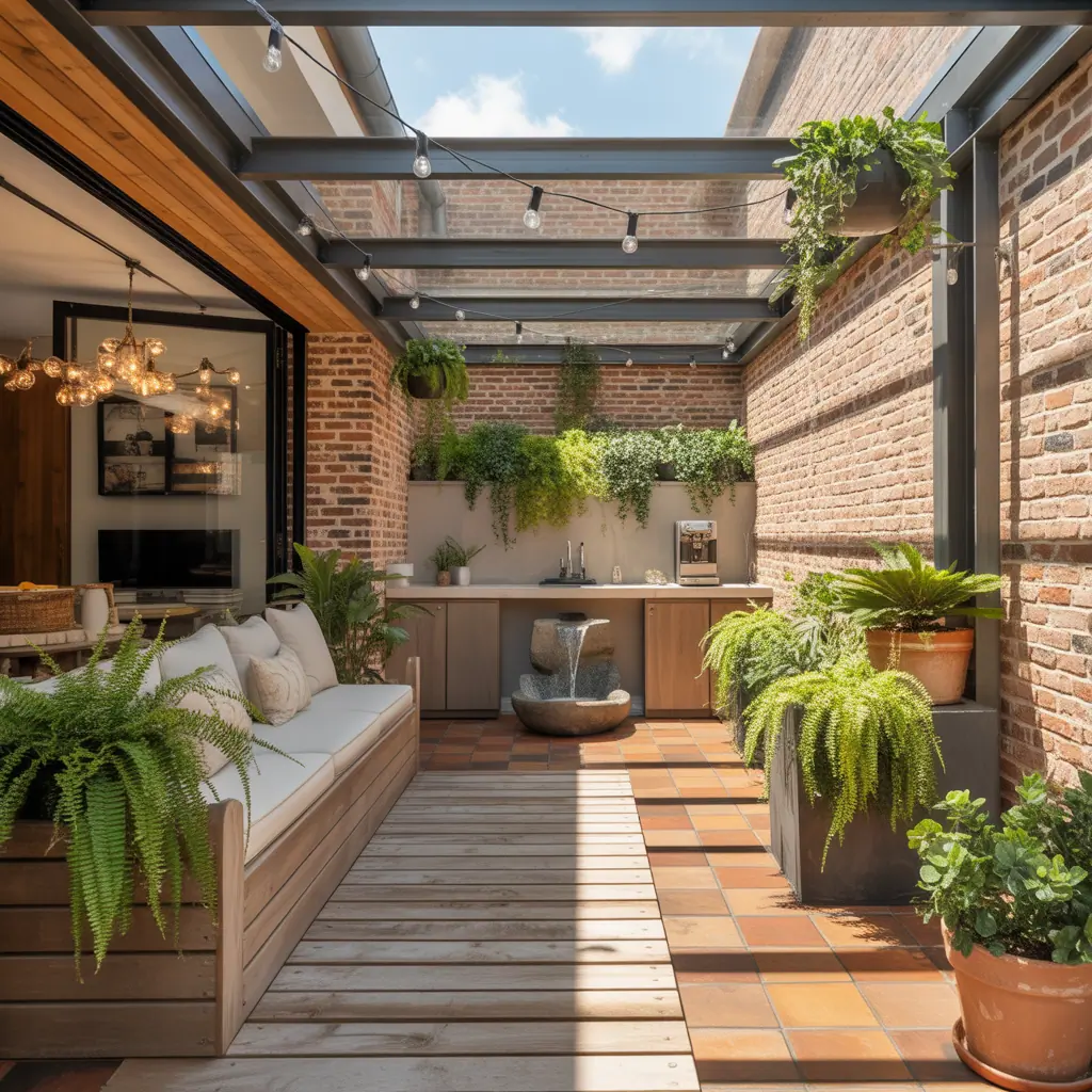ideas for indoor patio