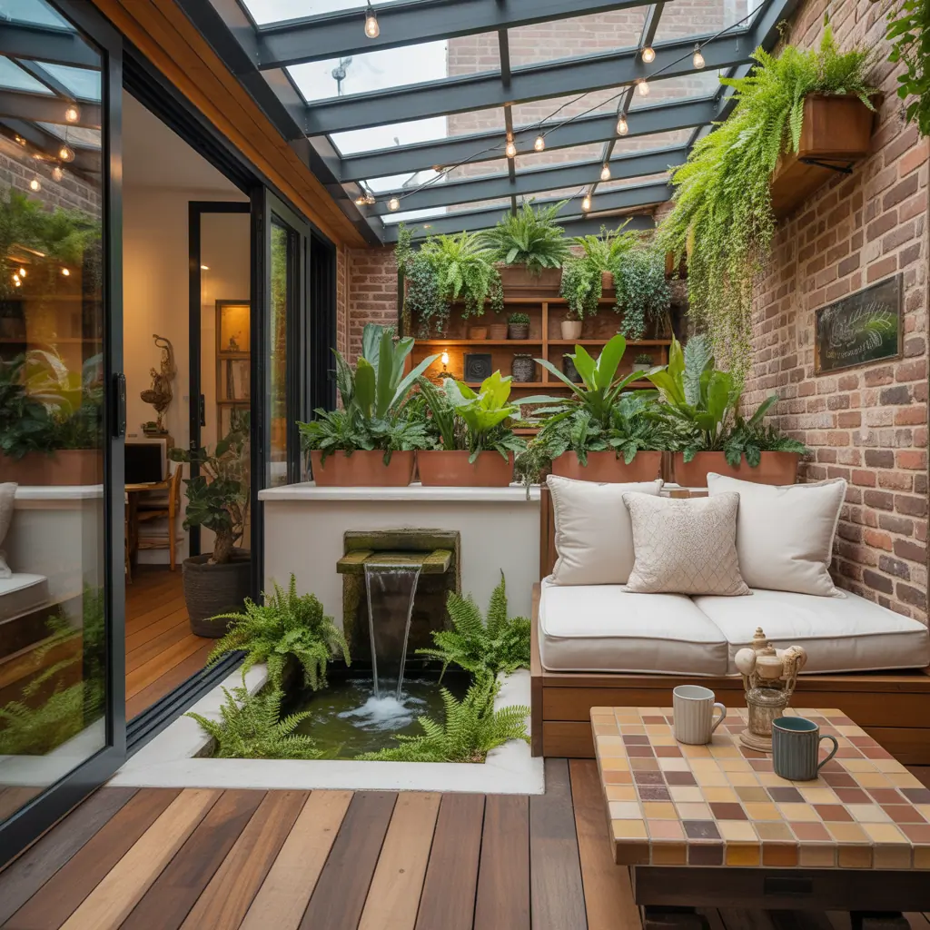 ideas for indoor patio