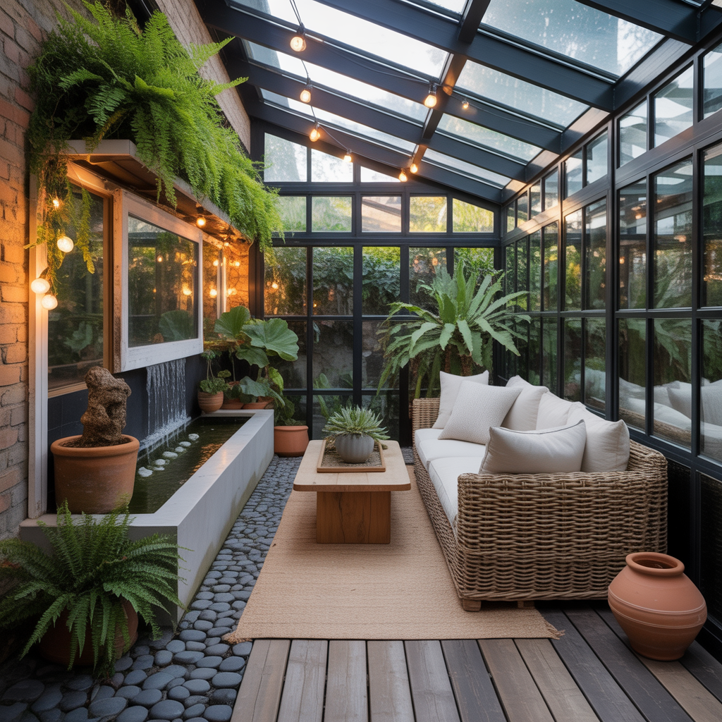 ideas for indoor patio