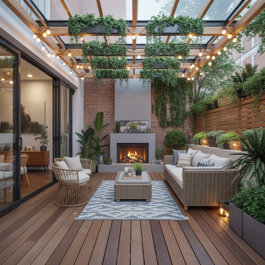 ideas for indoor patio