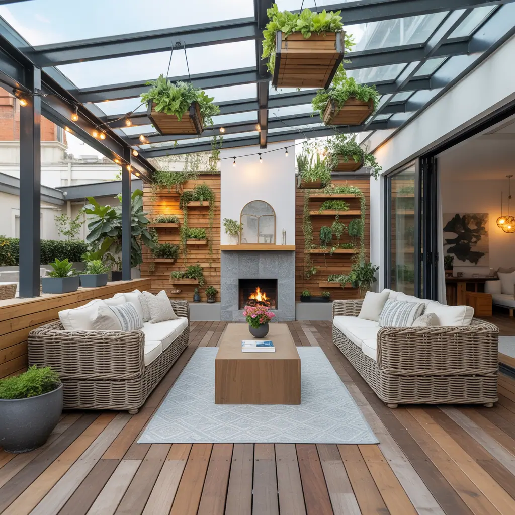 ideas for indoor patio