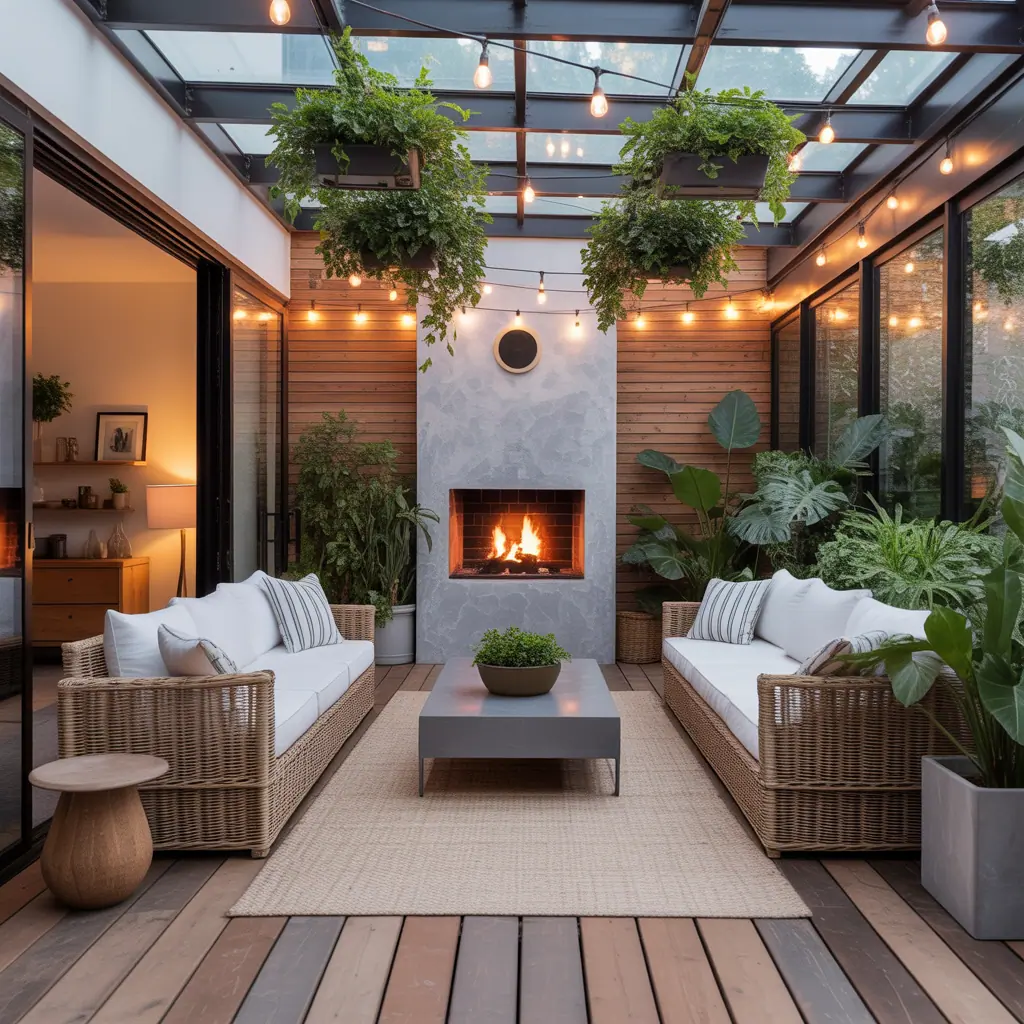 ideas for indoor patio