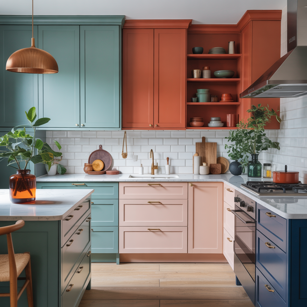 ideas for kitchen cabinet colors