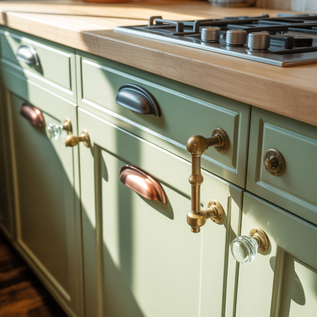 ideas for kitchen cabinet hardware