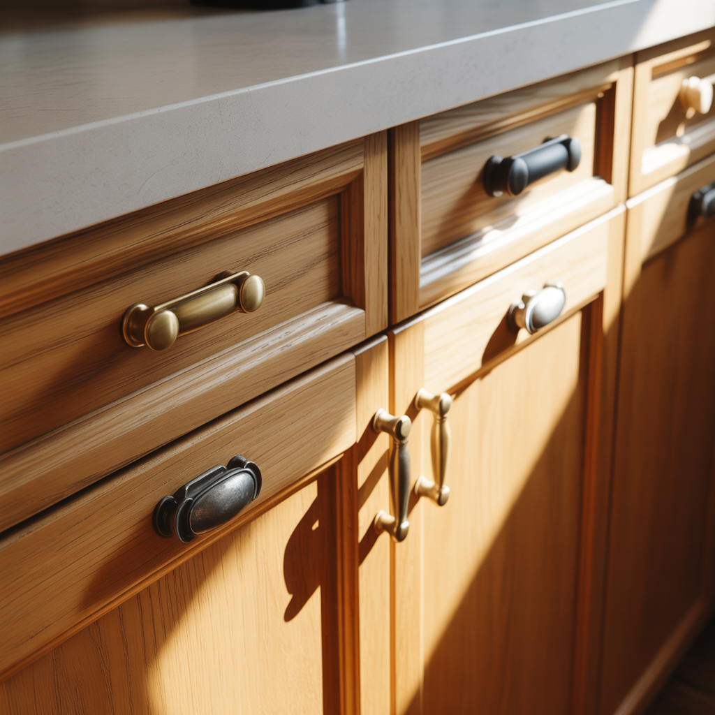 ideas for kitchen cabinet hardware
