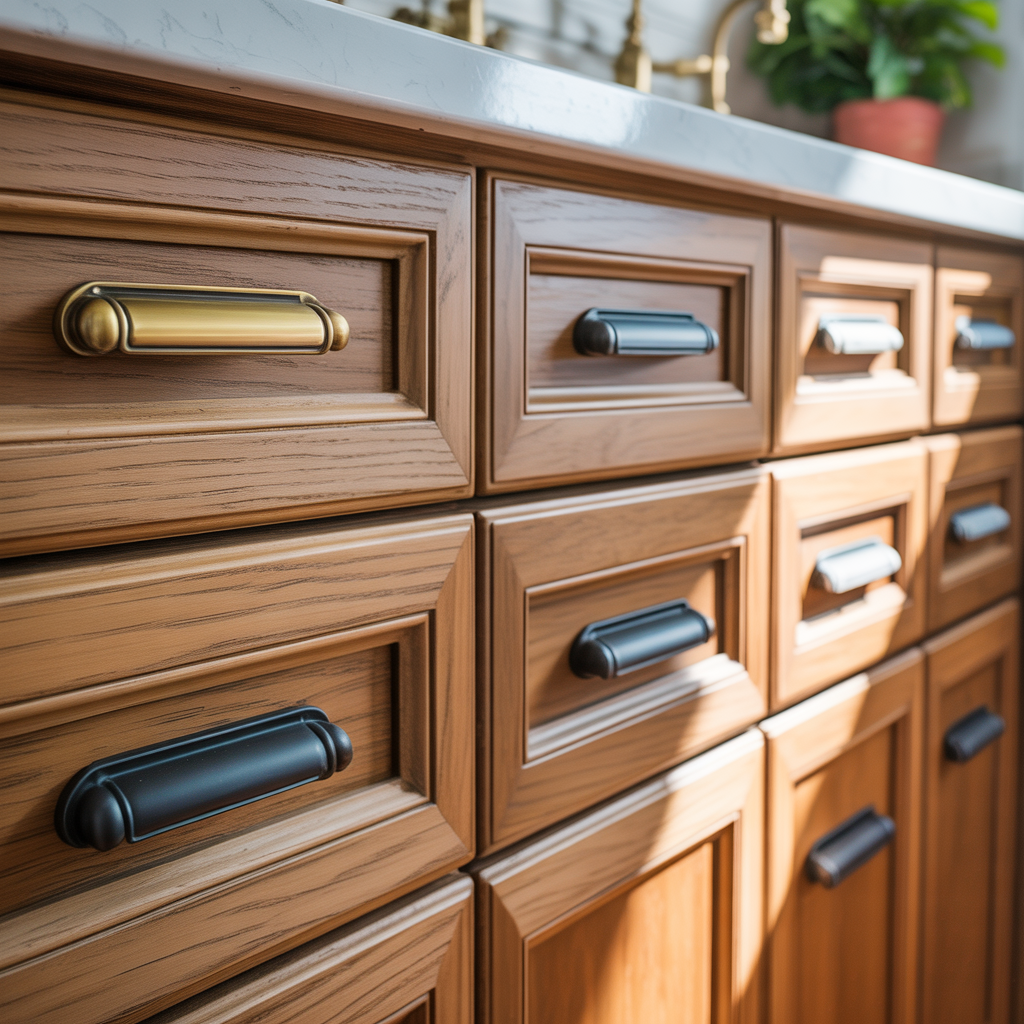 ideas for kitchen cabinet hardware