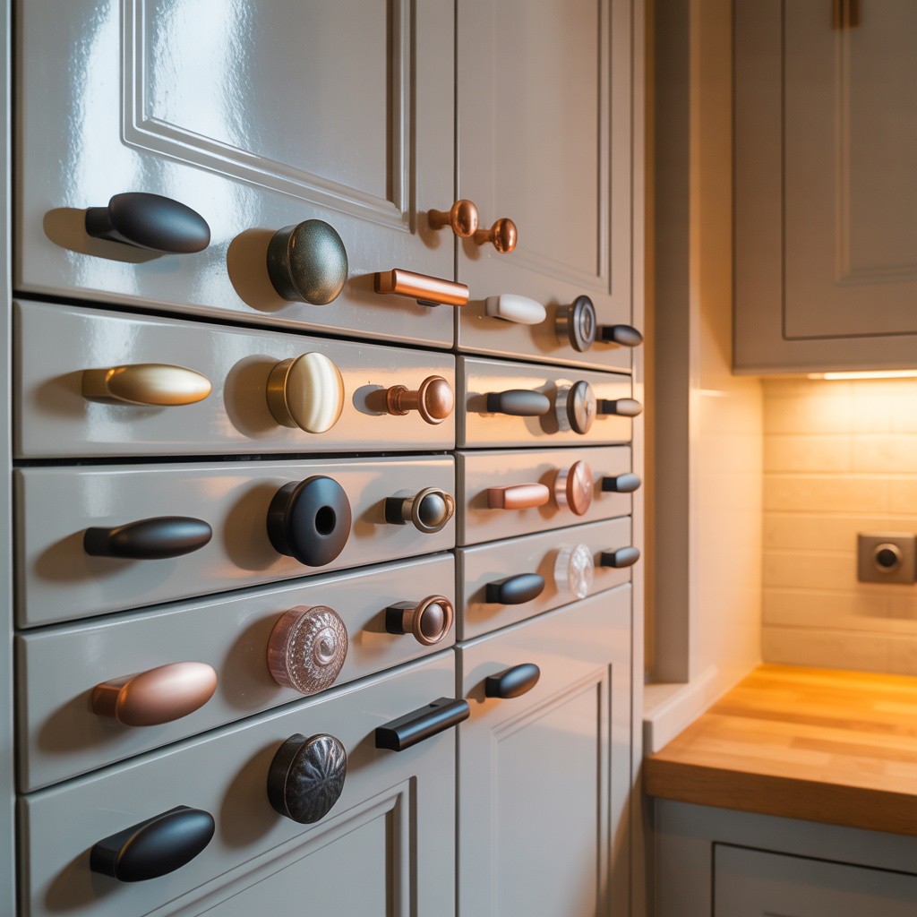 ideas for kitchen cabinet hardware