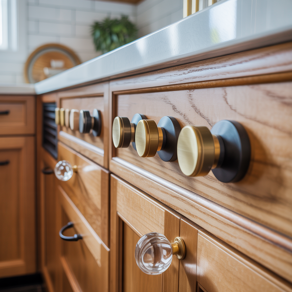 ideas for kitchen cabinet hardware