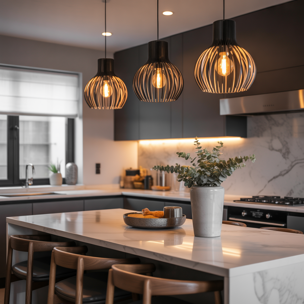 ideas for kitchen island lighting